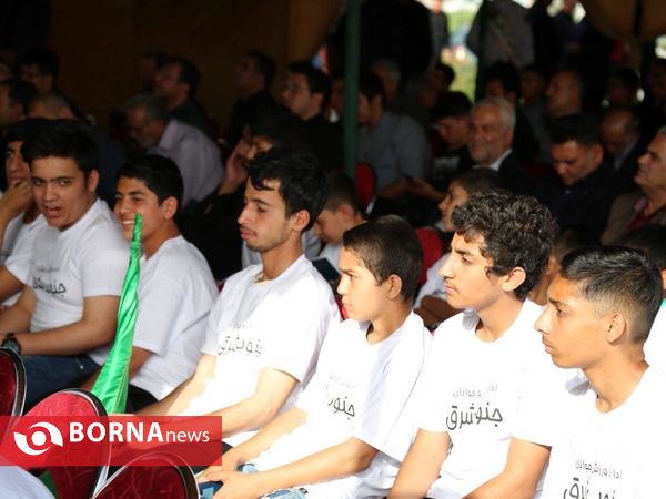 مراسم پنجاه پنجمین سالگرد شهدای 15 خرداد 1342