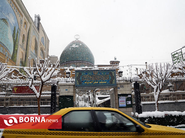 بارش برف در تهران -2