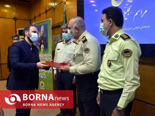 نشست خبری فرمانده انتظامی استان مازندران