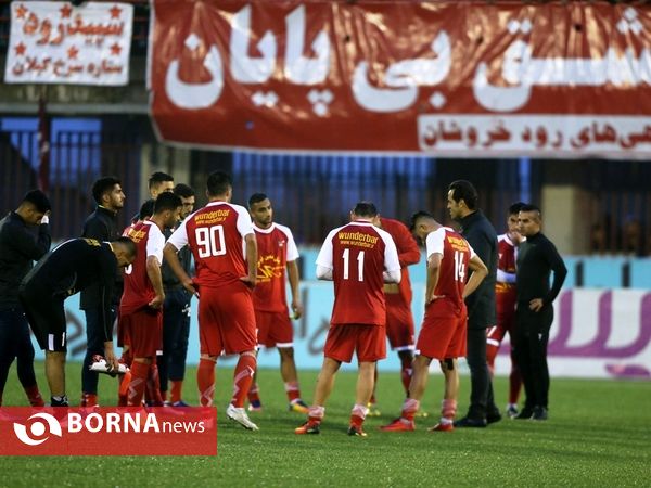 دیدار تیم های فوتبال سپیدرود رشت- استقلال تهران
