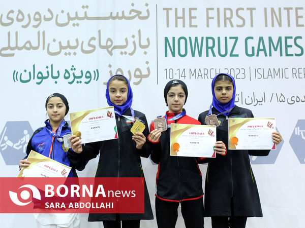 فینال مسابقات کاراته دختران - جام نوروز