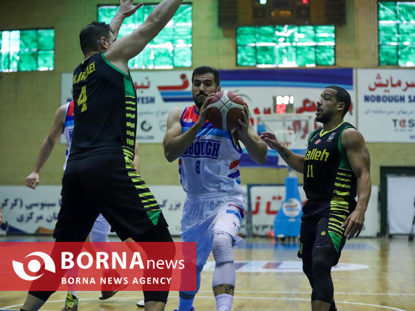 دیدار تیم های بسکتبال نبوغ - کاله