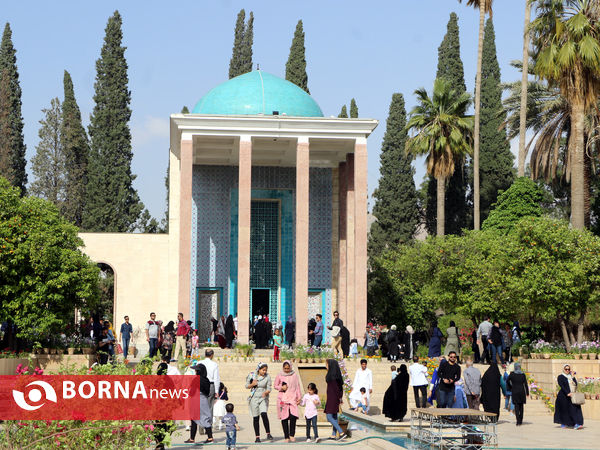 خوشنویسی اشعار سعدی توسط خوشنویسان شیرازی