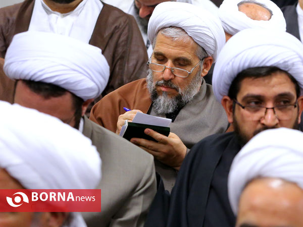 دیدار اعضای مجمع نمایندگان طلاب و فضلای حوزه علمیه قم