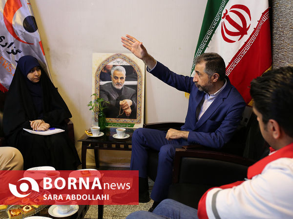 حضور رییس مجتمع دارویی درمانی هلال احمر