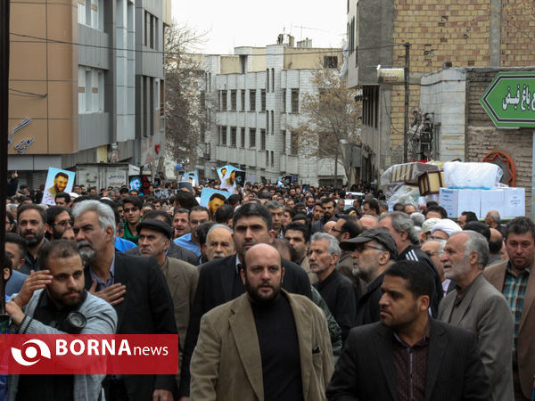 تشیع پیکر فرج اله سلحشور