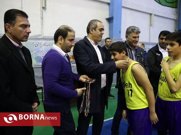 مسابقات مینی بسکتبال محلات تهران