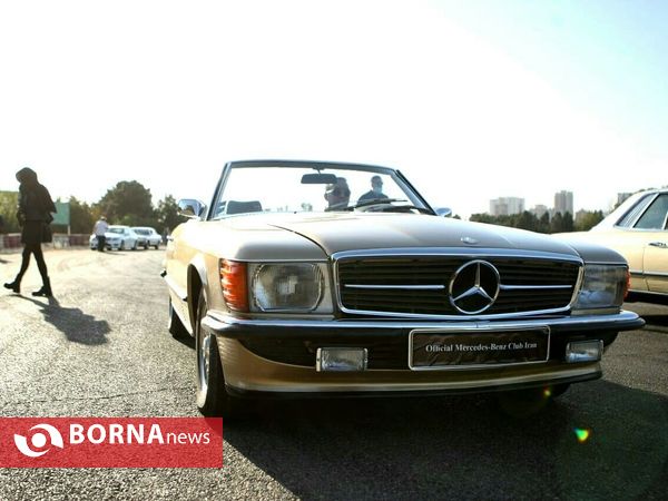 همایش ماشین های بنز- تهران