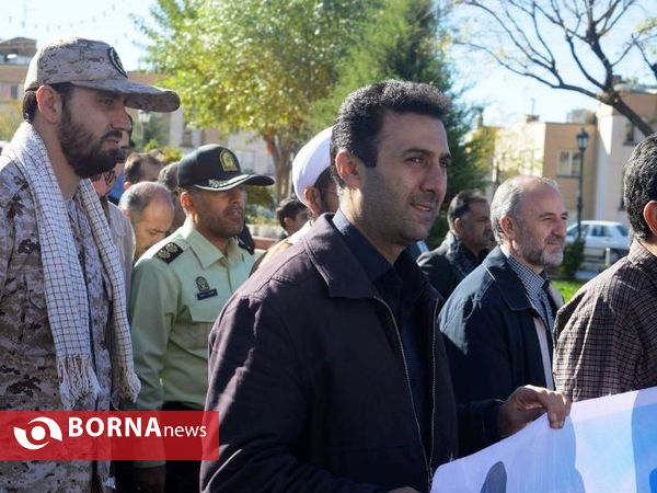 راهپیمایی 13 آبان در شهرستان پردیس
