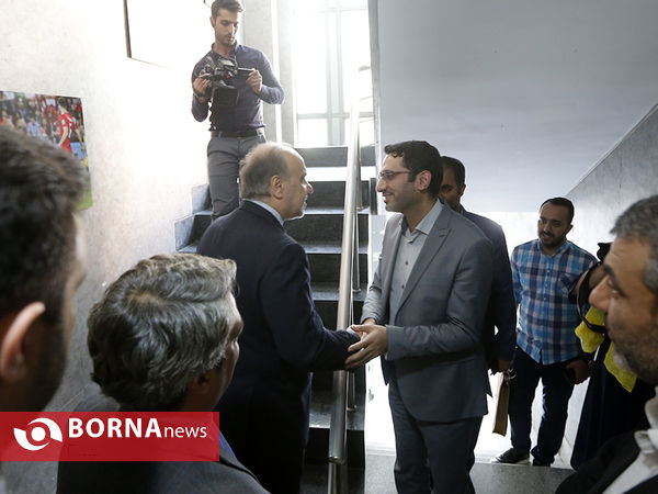 حضور وزیر ورزش و جوانان در خبرگزاری برنا
