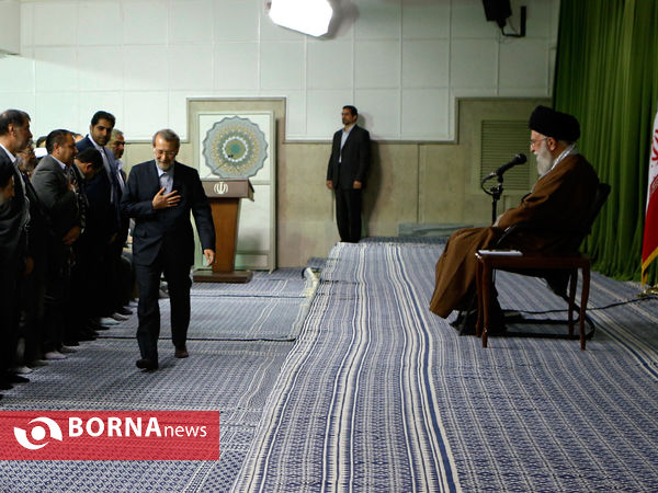 دیدار نمایندگان مجلس شورای اسلامی با رهبر انقلاب