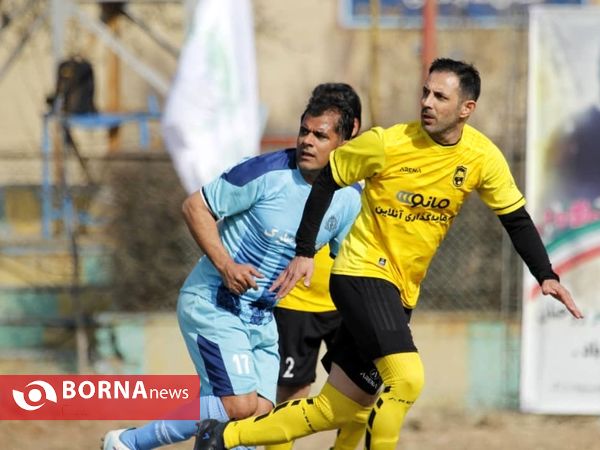 دیدار دوستانه تیم های پیشکسوتان آلومینیوم اراک و یاران رسانه