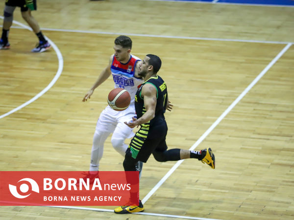 دیدار تیم های بسکتبال نبوغ - کاله