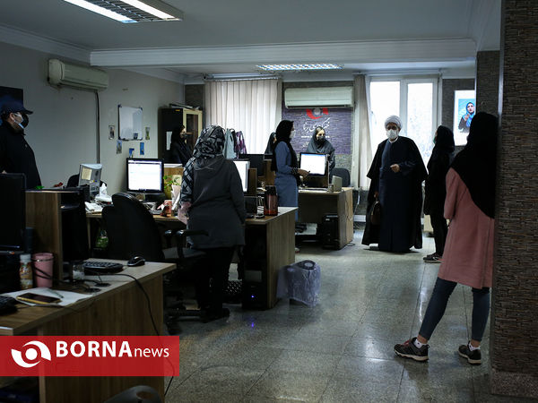 حضور حجت الاسلام محسن رهامی در خبرگزاری برنا