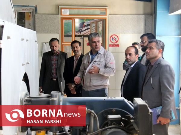 بازدید فرماندار همدان از شرکت بریس بتن