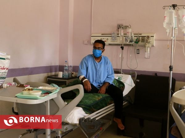 سال نو در کنار کادر درمان جنوب غرب خوزستان