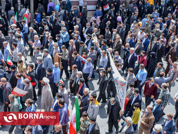 راهپیمایی روز قدس - اراک