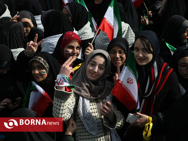 راهپیمایی روز 22 بهمن در تهران-5