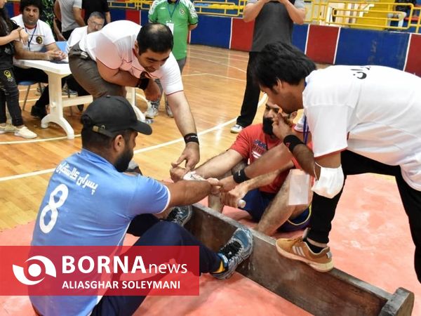 مسابقات چوب کشی در گرگان