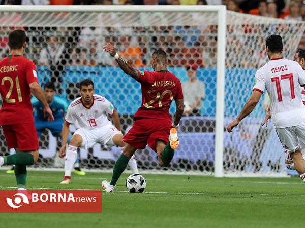 دیدار تیم‌های ملی فوتبال ایران و پرتغال