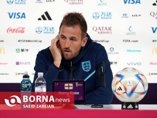 نشست خبری مربی انگلستان پیش از دیدار مقابل ایران
