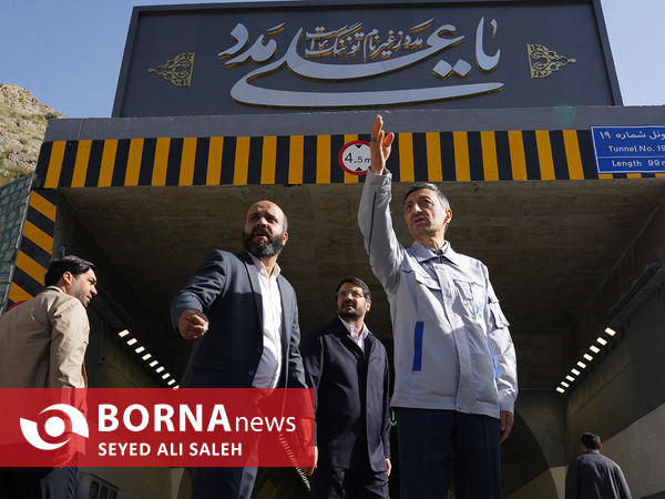 افتتاح قطعه دوم آزاد راه تهران-شمال