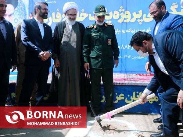 مراسم کلنگ زنی پارک 20 هکتاری خلیج فارس آبادان