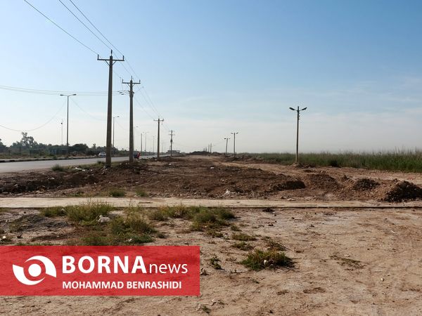مراسم کلنگ زنی پارک 20 هکتاری خلیج فارس آبادان