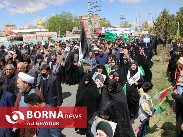 راهپیمایی روز قدس - ارومیه 