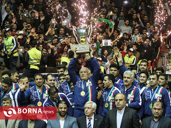 قهرمانی ایران در مسابقات جام جهانی کشتی آزاد