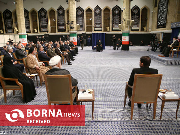 دیدار رئیس‌جمهور و اعضای هیئت دولت با رهبر انقلاب