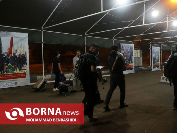 قاب های ماندگار زوار اربعین در شلمچه