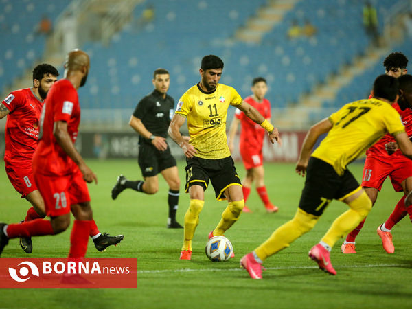 دیدار تیم های فوتبال سپاهان ایران - الدحیل قطر