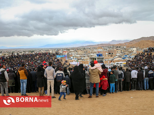 کشتی با چوخه در گود زینل خان - اسفراین
