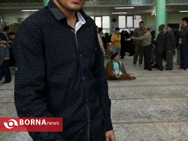 حماسه حضور مردم مشهد در انتخابات هفتم اسفند-1