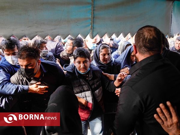 تشییع پیکر شهید مدافع وطن «اکبر رنجبر» در شیراز