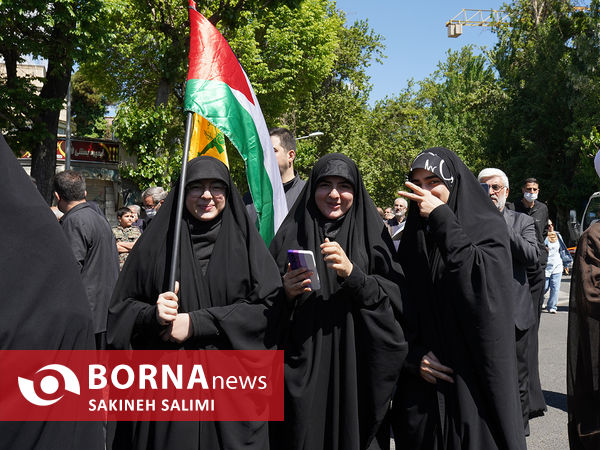 راهپیمایی روز جهانی قدس در تهران - ۳