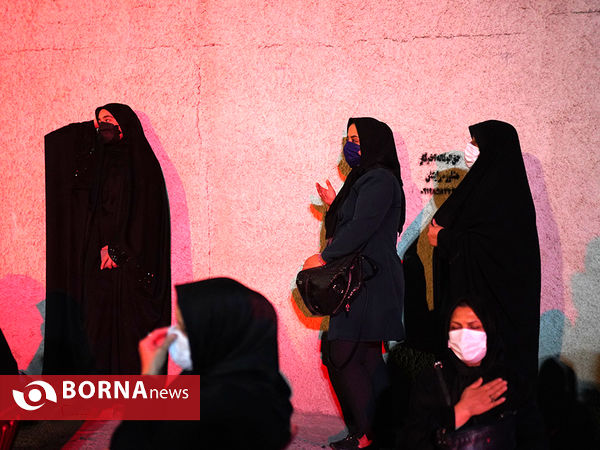 مراسم عزای شب تاسوعای حسینی  "علیه السلام"-میدان تجریش