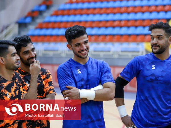تمرینات پیش فصل تیم فوتسال آلومینیوم