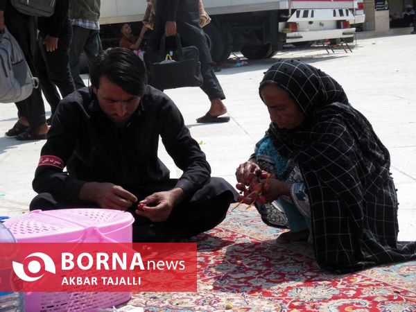 میزبانی شرقی از زائرین پاکستانی کربلای معلی 