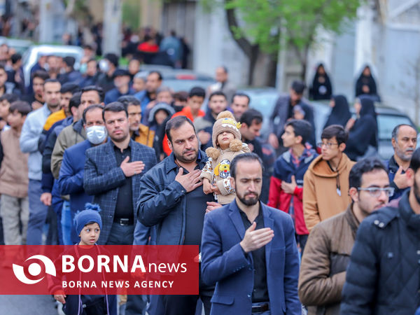  تجمع بزرگ مردم اراک