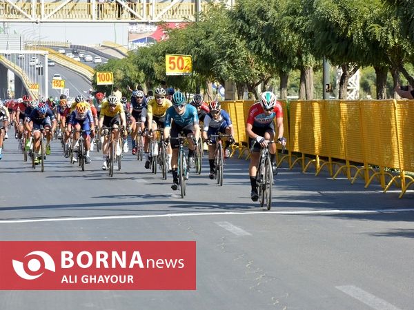 پایان مرحله اول سی و پنجمین دوره تور بین المللی دوچرخه سواری ایران آذربایجان