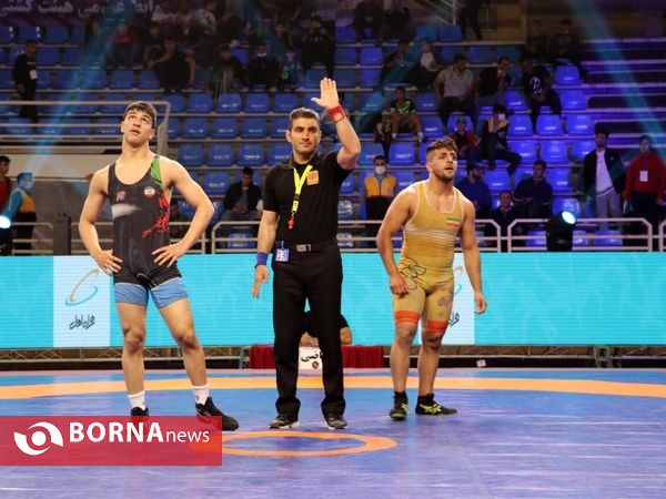 رقابت های بین المللی کشتی فرنگی جوانان جام شاهد_ رشت