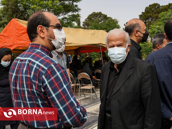 تشییع و خاکسپاری پیکر شهلا ناظریان