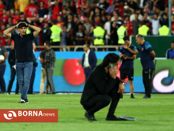 دیدار تیم های پرسپولیس تهران - شهر خودرو مشهد