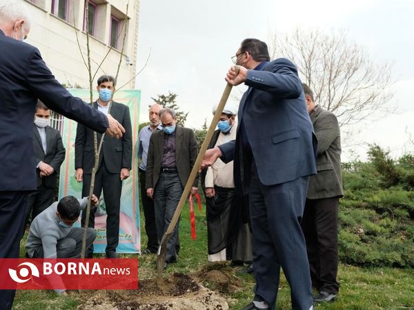 کاشت نهال به یاد دوتن از شهدای گمنام_ شهرستان شمیرانات