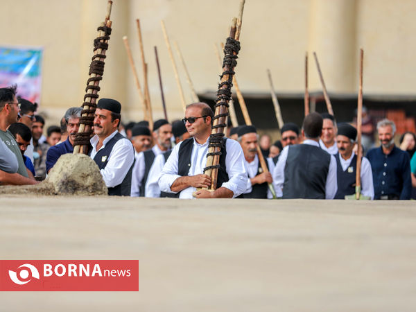 مراسم بیل‌گردانی در «نیم‌ور محلات»