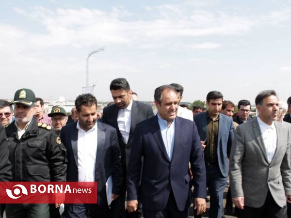 افتتاح پل ورودی غیر همسطح شهرستان قدس