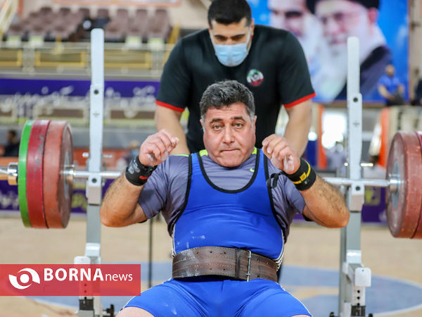 رقابت های پرس سینه قهرمانی کارگران کشور
