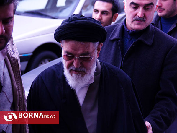 مجلس ترحیم برادر همسر مرحوم خاتمی